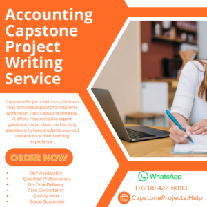 Accounting Capstone Project Writing Service