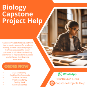 Biology Capstone Project Help