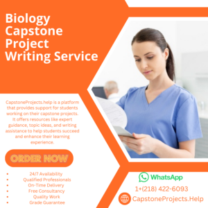 Biology Capstone Project Writing Service