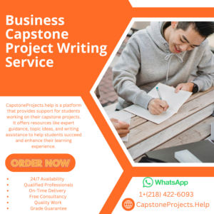 Business Capstone Project Writing Service