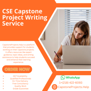 CSE Capstone Project Writing Service