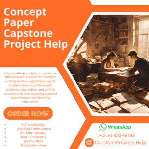 Concept Paper Capstone Project Help