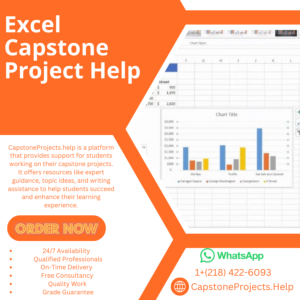 Excel Capstone Project Help