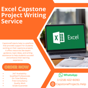 Excel Capstone Project Writing Service