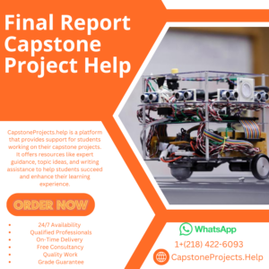 Final Report Capstone Project Help