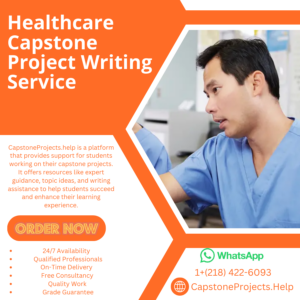 Healthcare Capstone Project Writing Service