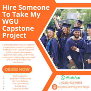 Hire Someone To Take My WGU Capstone Project