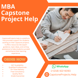 MBA Capstone Project Help