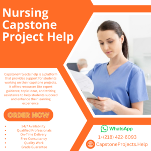 Nursing Capstone Project Help