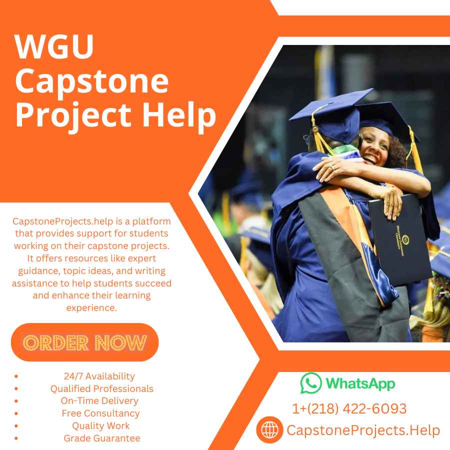 WGU Capstone Project Writing Service | Hire Someone To Write My ...